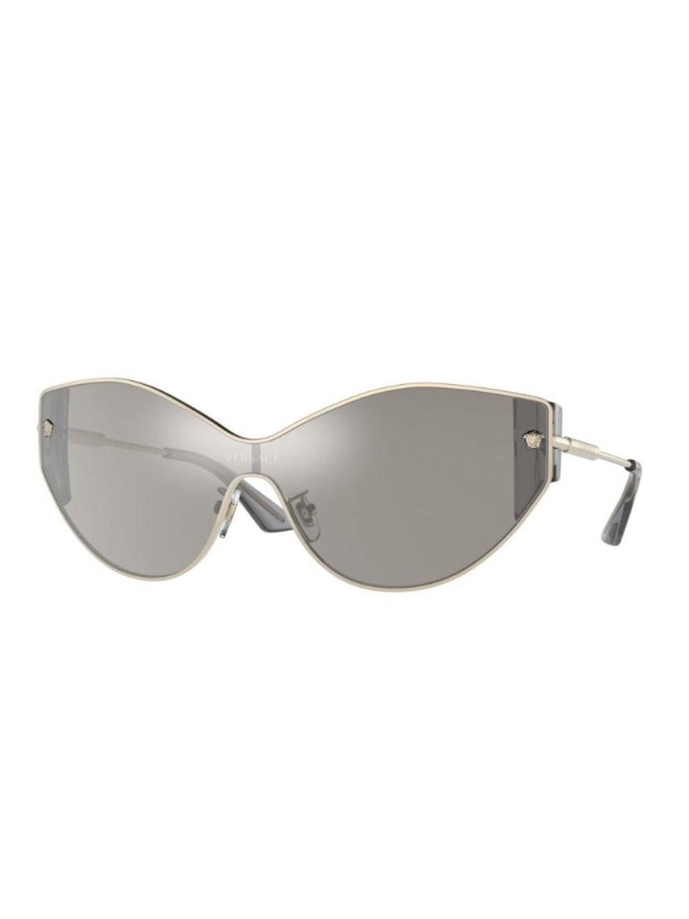 NEW VERSACE VE2239 1252/6G WOMEN'S SUNGLASSES VE 2239 SILVER MIRROR MOD 2239